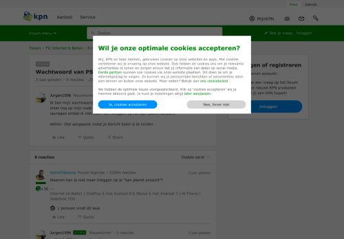 
                            13. Wachtwoord van PSN account vergeten | KPN Community - KPN Forum