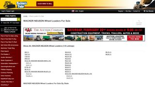 
                            10. WACKER NEUSON Wheel Loaders For Sale - 109 Listings ...