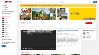 
                            8. Wacker Neuson - YouTube