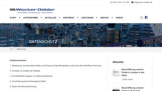 
                            2. Wacker+Doebler - Fahrzeugteile - Werkstatttechnik ... - Wacker+Döbler