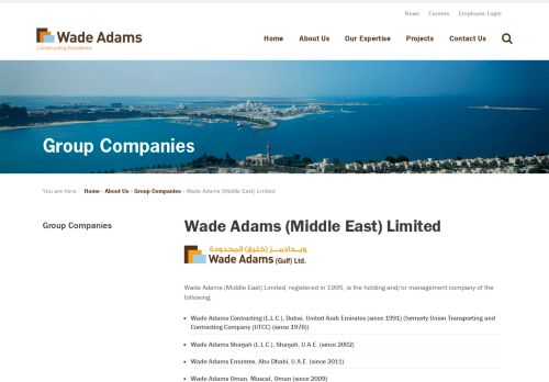 
                            12. Wade Adams (Middle East) Limited - Wade Adams