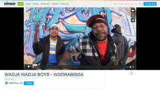 
                            10. WADJA WADJA BOYS - WOORABINDA on Vimeo