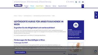 
                            7. WAFF Sprachkurse für Arbeitssuchende Wien | berlitz.at