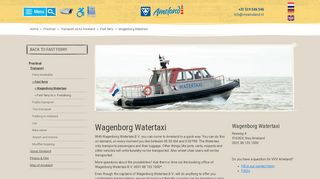 
                            9. Wagenborg Watertaxi | VVVAmeland