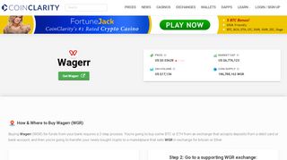 
                            4. Wagerr | Coin Clarity
