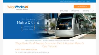 
                            5. WageWorks Commuter Card & Metro Card Tutorial | WageWorks