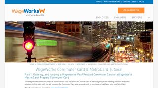 
                            7. WageWorks Commuter Card & MetroCard Tutorial | WageWorks