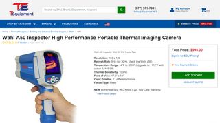 
                            8. Wahl A50 Thermal Imaging Camera Inspector High Performance ...
