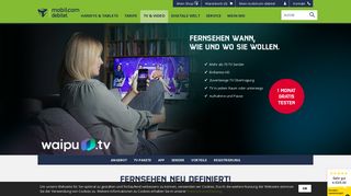 
                            7. waipu.tv: Übers Internet fernsehen | mobilcom-debitel