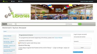 
                            8. Waitaki District Libraries catalog