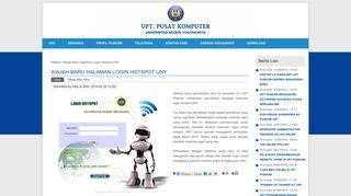 
                            3. Wajah Baru Halaman Login Hotspot UNY | UPT Pusat Komputer ...