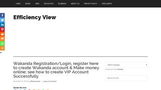 
                            4. Wakanda Registration/Login, register here to create Wakanda account ...