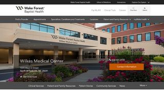 
                            13. Wake Forest Baptist Health - Wilkes Medical Center | Employee Benefits