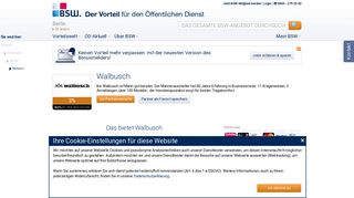 
                            3. Walbusch: 3% Vorteil | bsw.de