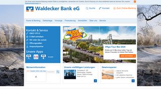 
                            6. Waldecker Bank eG: Ihre Volks- und Raiffeisenbank in Korbach
