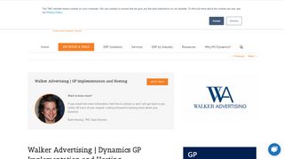 
                            12. Walker Advertising | Dynamics GP Implementation and TMC Hosting
