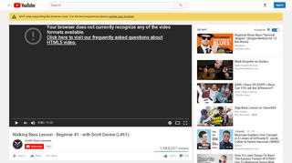 
                            6. Walking Bass Lesson - Beginner #1 - with Scott Devine (L#61 ...