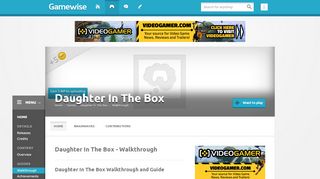 
                            11. Walkthrough - Daughter In The Box - Wiki Guide | Gamewise