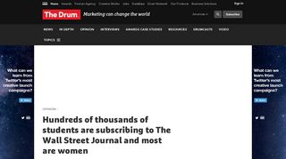 
                            9. Wall Street Journal - The Drum