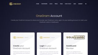 
                            5. Wallet - OneGram - In Gold We Trust