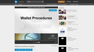 
                            10. Wallet procedures english - SlideShare