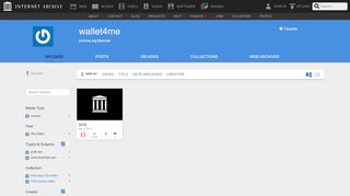 
                            2. wallet4me - User Account