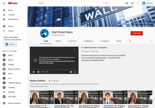 
                            10. WallStreetOasis - YouTube