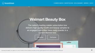 
                            10. Walmart Beauty Box — Brandshare