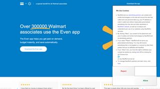
                            8. Walmart - Even - How busy people master their money