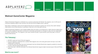
                            7. Walmart GameCenter Magazine | Adplayerz