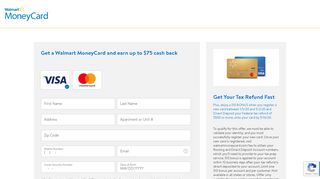 
                            4. Walmart MoneyCard | Apply Now