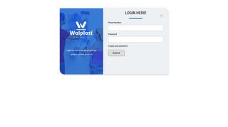 
                            6. Walpast Login - Walplast