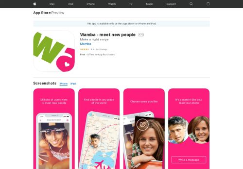 
                            9. Wamba - meet new people on the App Store - iTunes - Apple