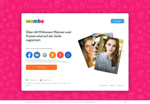
                            5. Wamba.com - ein super Ort um neue und interessante Menschen zu ...