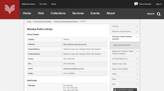 
                            10. Wanaka Public Library | National Library of New Zealand | Directory of ...