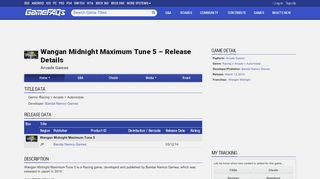 
                            8. Wangan Midnight Maximum Tune 5 Release Information for Arcade ...