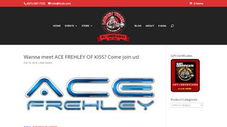 
                            8. Wanna meet ACE FREHLEY OF KISS? Come join us! | Looney Tunes