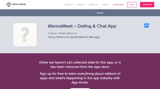 
                            7. WannaMeet – Dating & Chat App App Ranking and Store Data | App ...