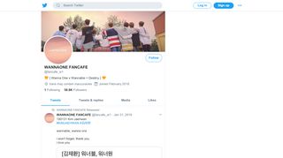 
                            11. WANNAONE FANCAFE (@fancafe_w1) | Twitter