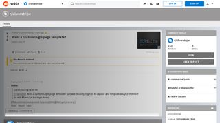 
                            7. Want a custom Login page template? : silverstripe - Reddit