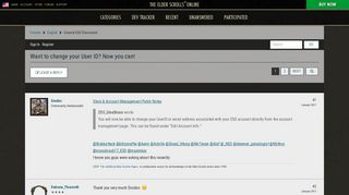 
                            3. Want to change your User ID? Now you can! — Elder Scrolls Online