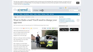 
                            4. Want to Hailo a taxi? You'll need to change your app soon