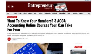 
                            11. Want To Know Your Numbers? 3 ACCA Accounting Online Courses ...