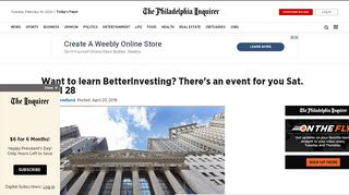 
                            9. Want to learn BetterInvesting? There's an event for you Sat. April 28