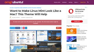 
                            7. Want to Make Linux Mint Look Like a Mac? This Theme Can Help ...