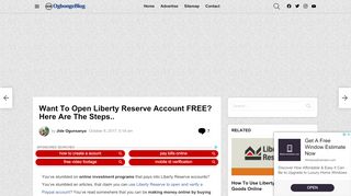 
                            8. Want To Open Liberty Reserve Account FREE? Here Are The Steps ...