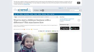 
                            8. Want to start a childcare business with a difference ... - TheJournal.ie