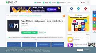 
                            9. WantMature - Dating App - Date with Mature Women for Android ...