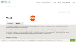 
                            10. Waoo Internet | Spar op til 1.000 kr. på Waoo Fiber | Samlino.dk