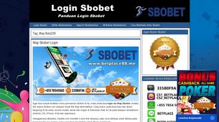 
                            5. Wap Bola228 | Login Sbobet